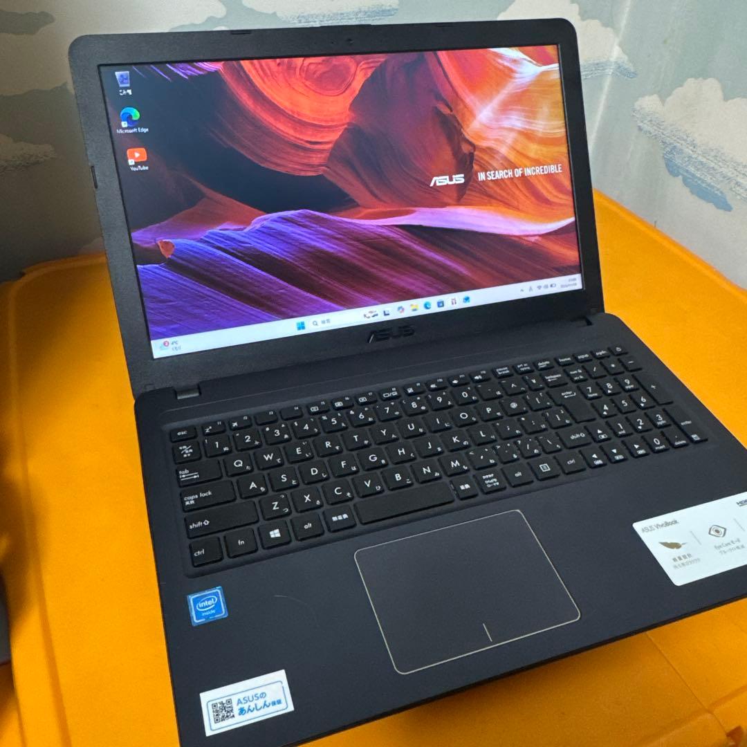 ASUSノートパソコン X543MAーGQ512TS Windows11