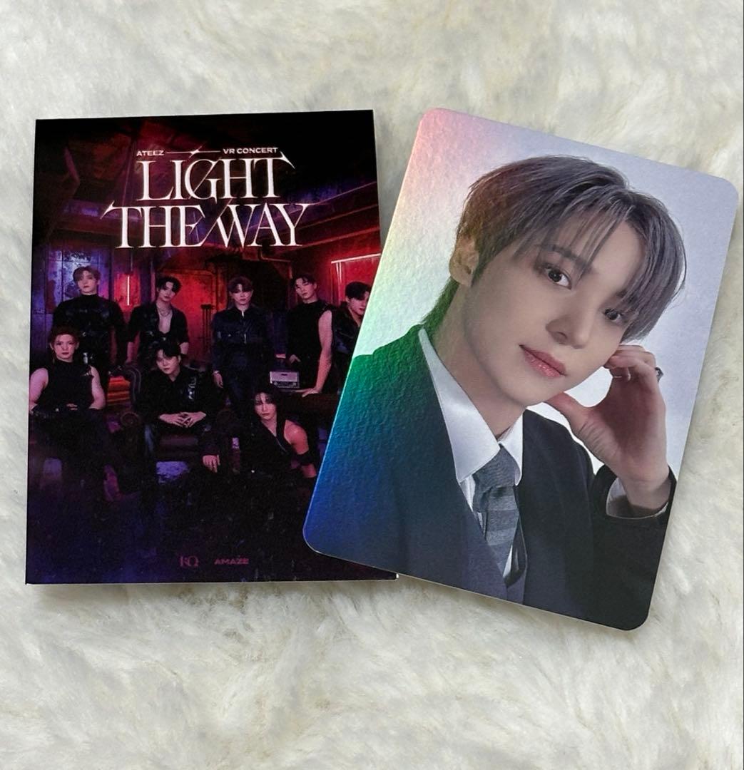 ATEEZ VR LIGHT THE WAY 入場特典スペシャルトレカ　ユノ