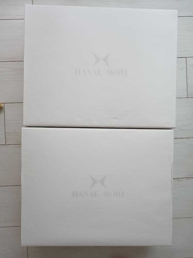 【にし】新品　モリハナエ　羽毛掛け布　シングル　ウォッシャブル　2枚セット