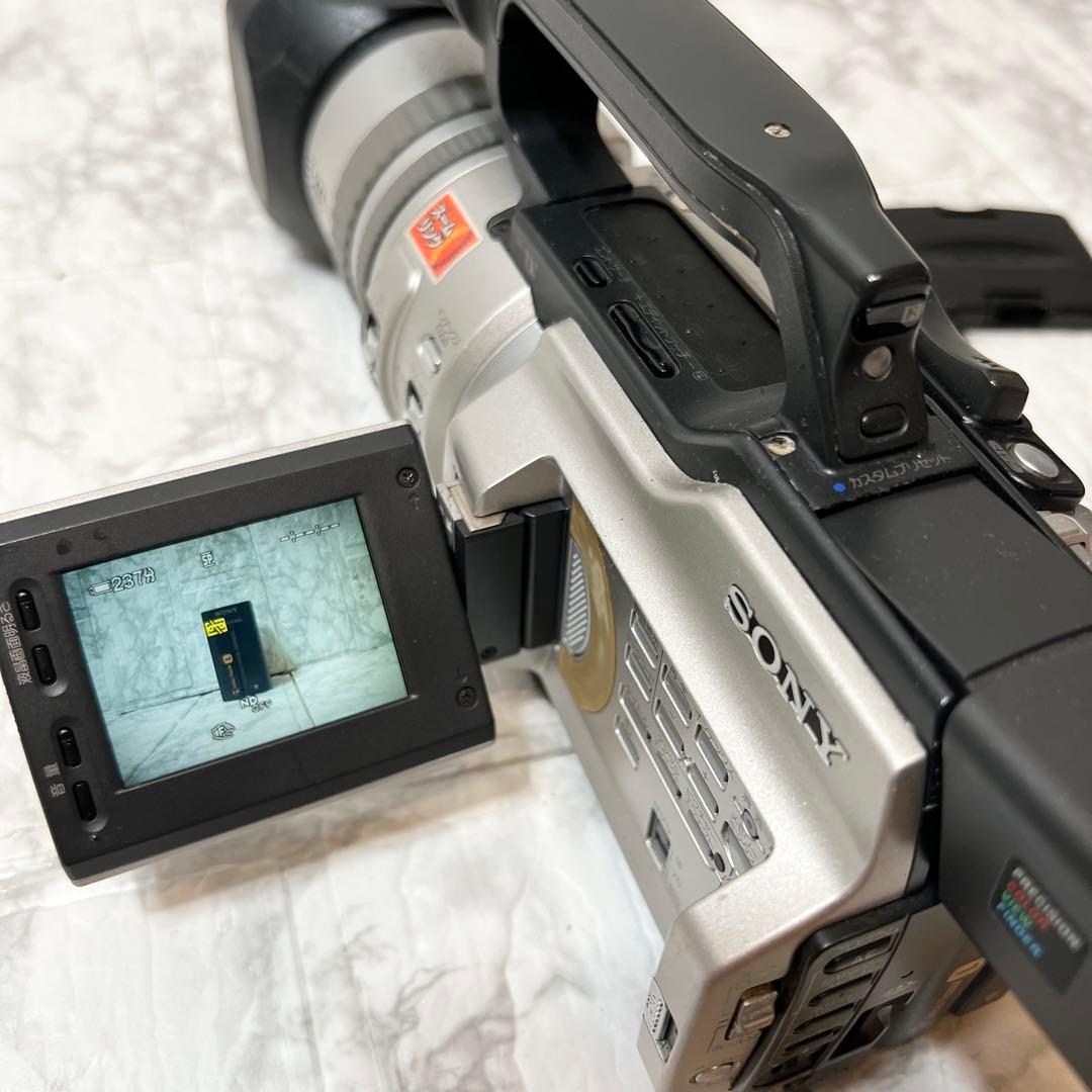 【動作品】SONY DCR-VX2000 ビデオカメラ 付属品多数 動作確認済