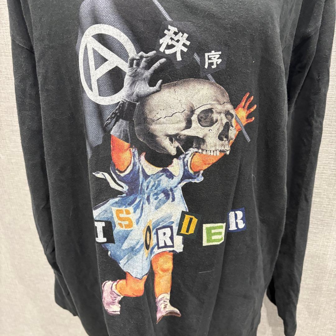 キディル KIDILL ロンT 長袖 秩序Tシャツ Freeサイズ