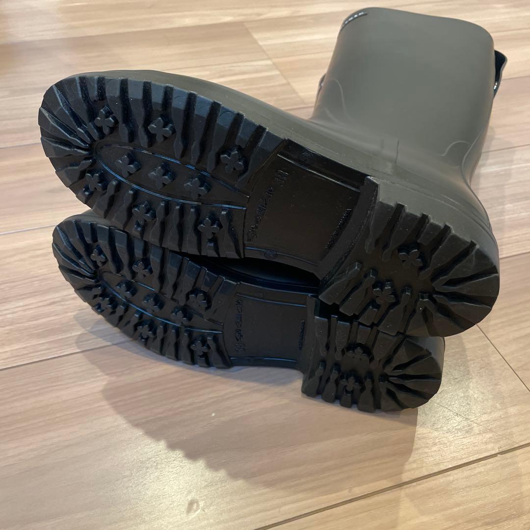 MACKINTOSH ブラック レインブーツ　38