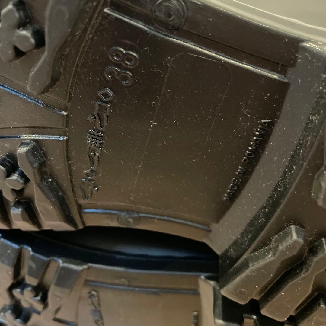 MACKINTOSH ブラック レインブーツ　38