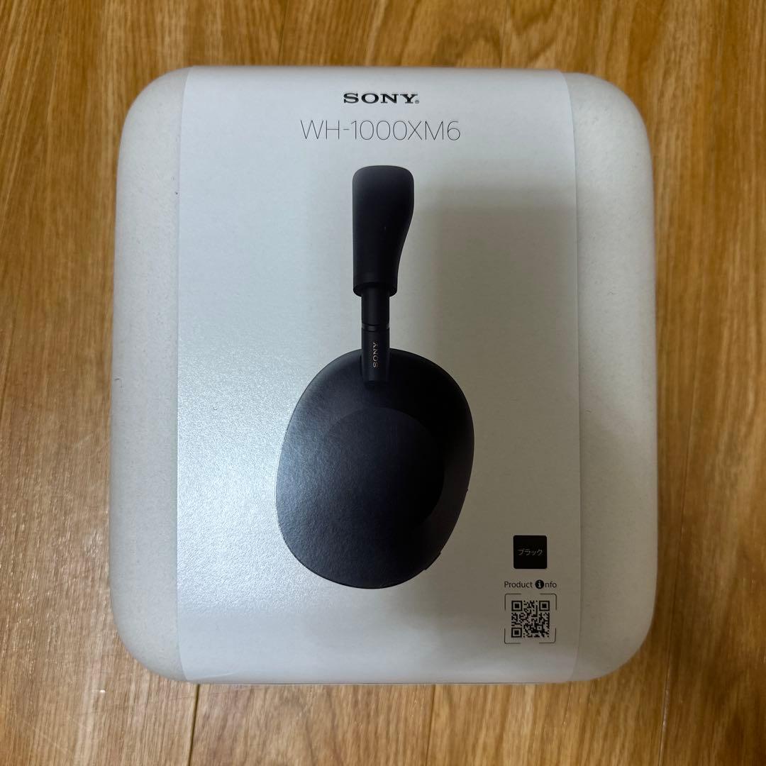 SONY ワイヤレスヘッドホン WH-1000XM6 ブラック