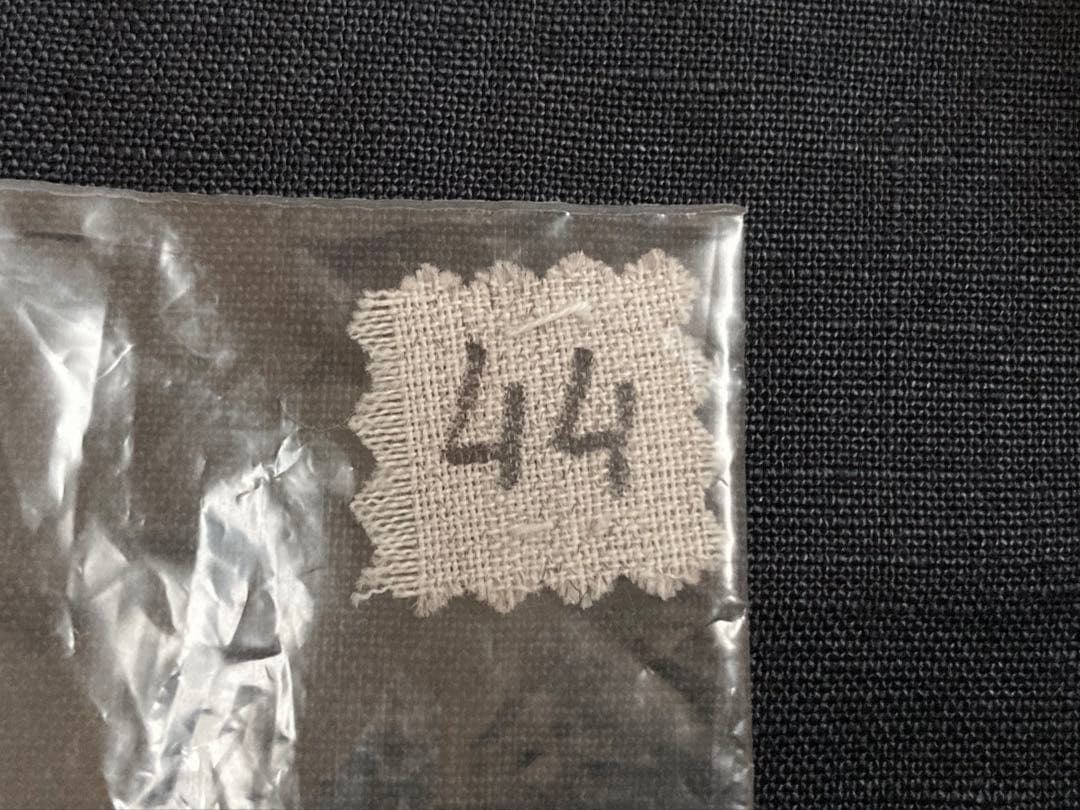 アルフォンソシリカ テーラードジャケット 44 ネイビー 麻