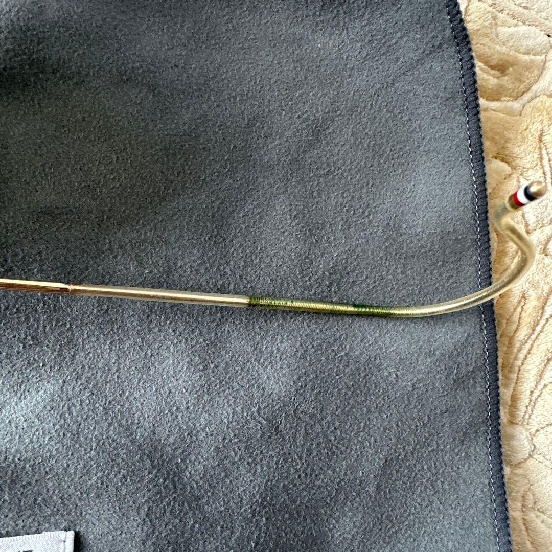 THOM BROWNE チタンサイドシールドゴールドサングラス