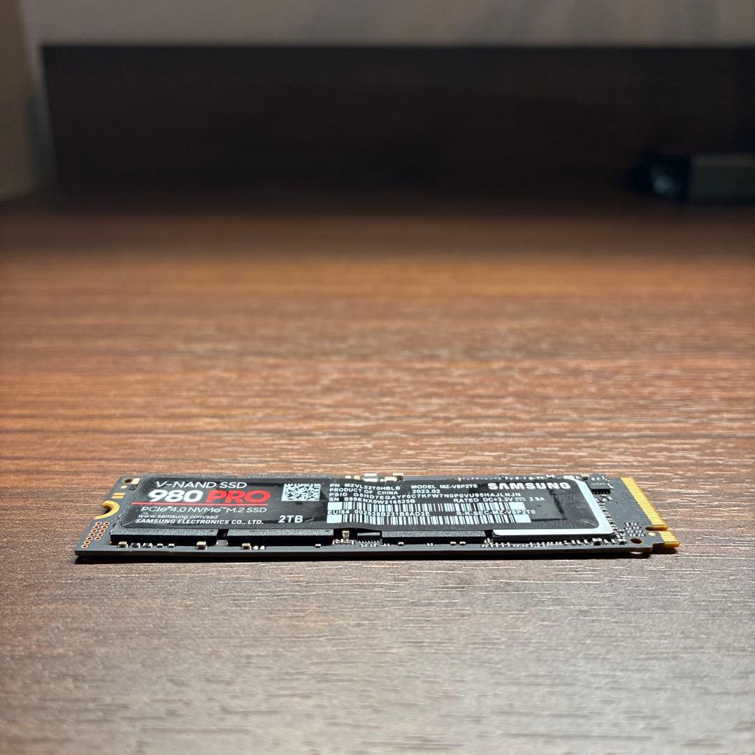 0*0様 2TB SAMSUNG 980 PRO PCIe4.0 NVMe M.