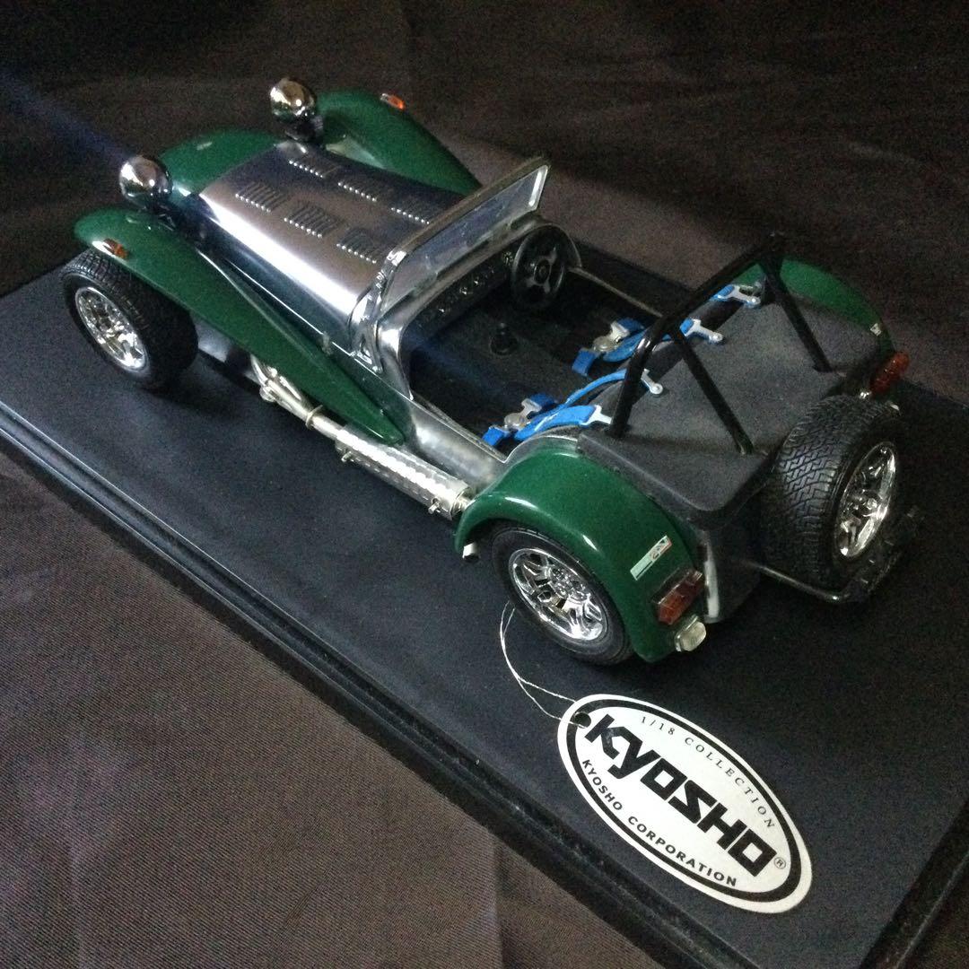 CATERHAM SUPER SEVEN 1/18 京商 ケーターハム　ケース付
