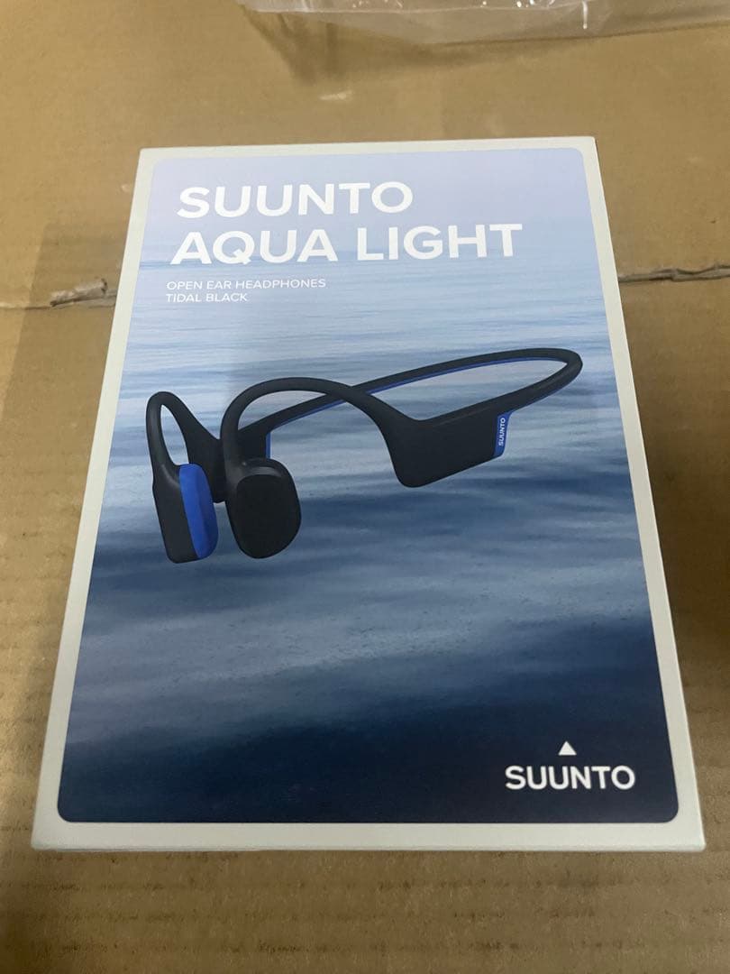 スント SUUNTO骨伝導イヤホン AQUA LIGHT TIDAL BLACK