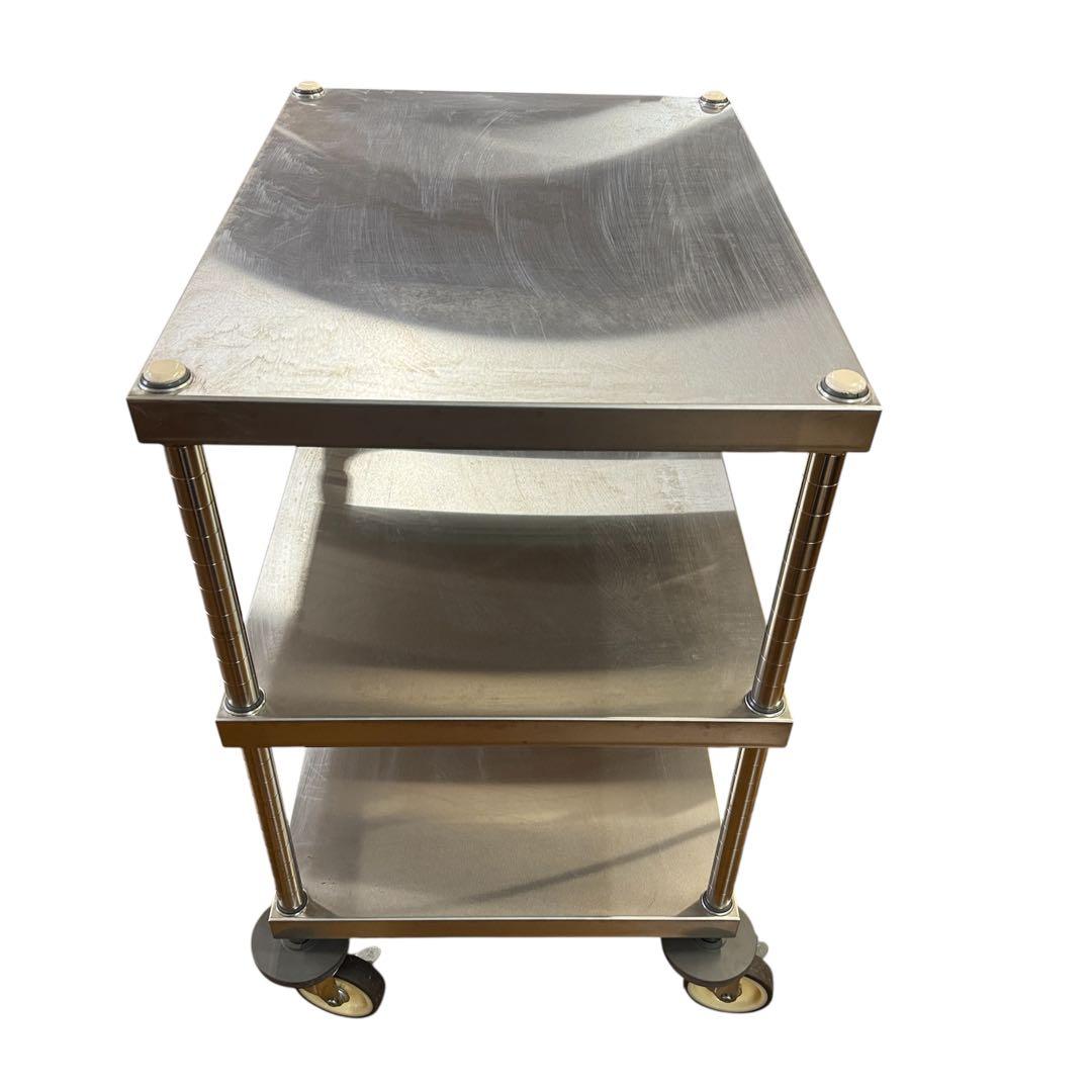 ステンレスワゴン キッチンワゴン ステンレスキッチンワゴン キャスター付き