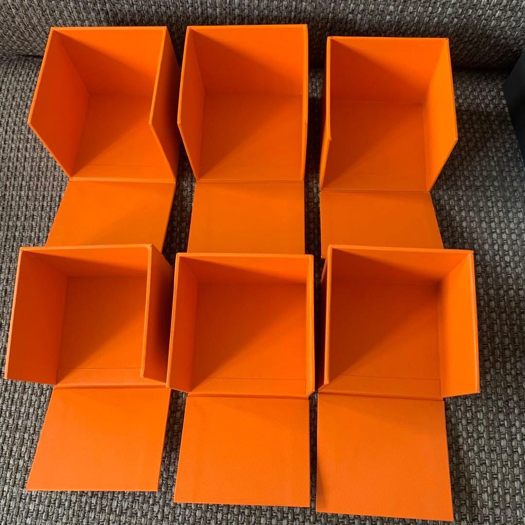 正規品　美品エルメス　アクセサリーリングなど入れ　空箱ケース　6個セット