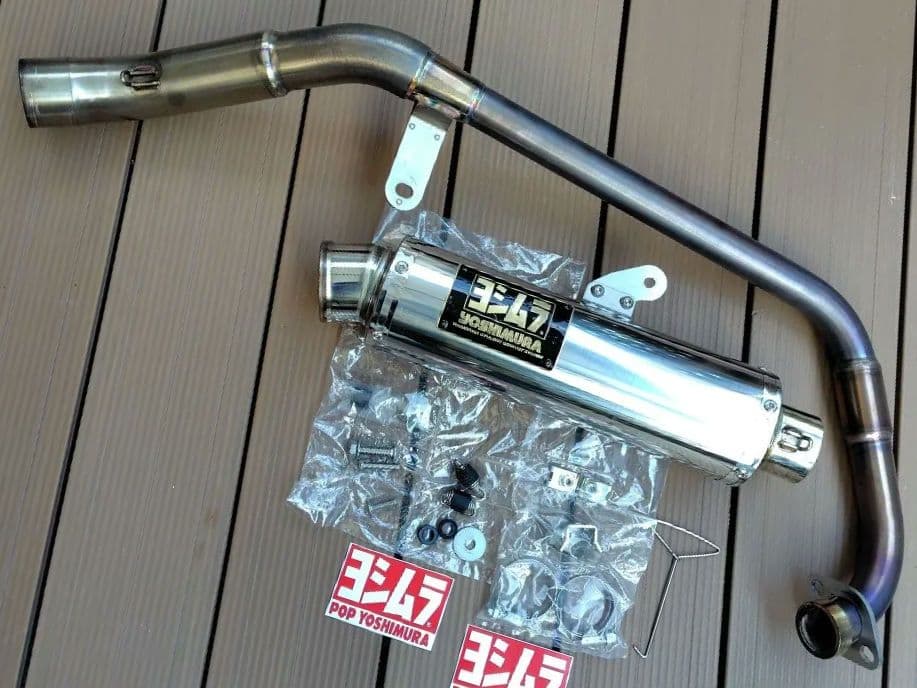 ヨシムラGP-MAGNUMサイクロンマフラー GSX-R125用　美品