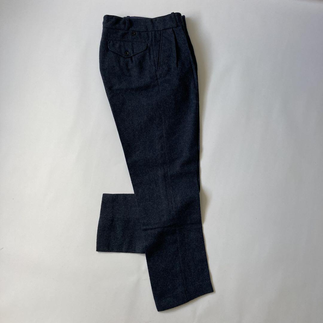 【出品取り下げ前半額】60s イギリス軍 RAF ネイビーウール トラウザーズ