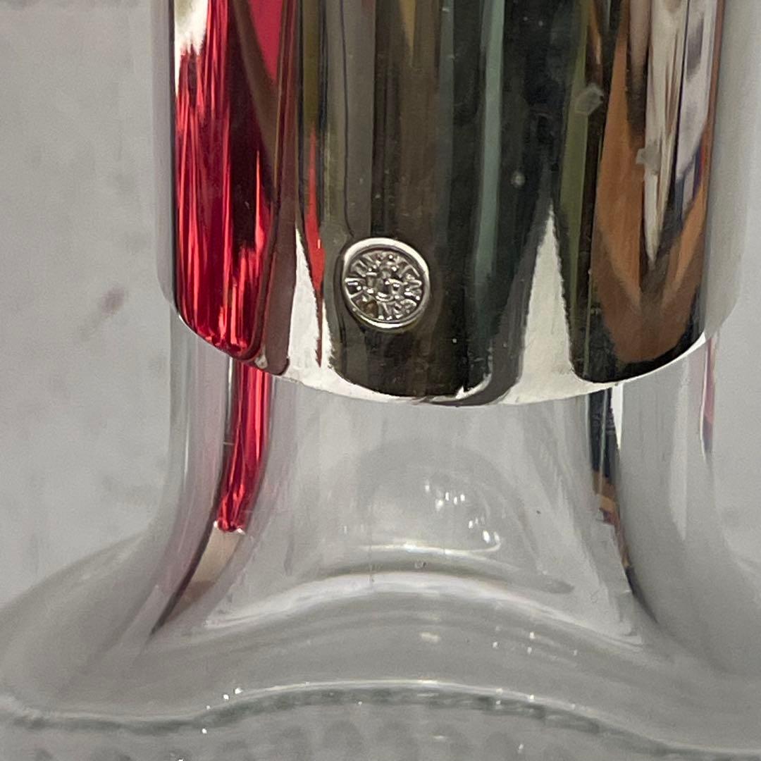 カミュ CAMUS バカラボトル シルバートップ 空瓶 化粧箱