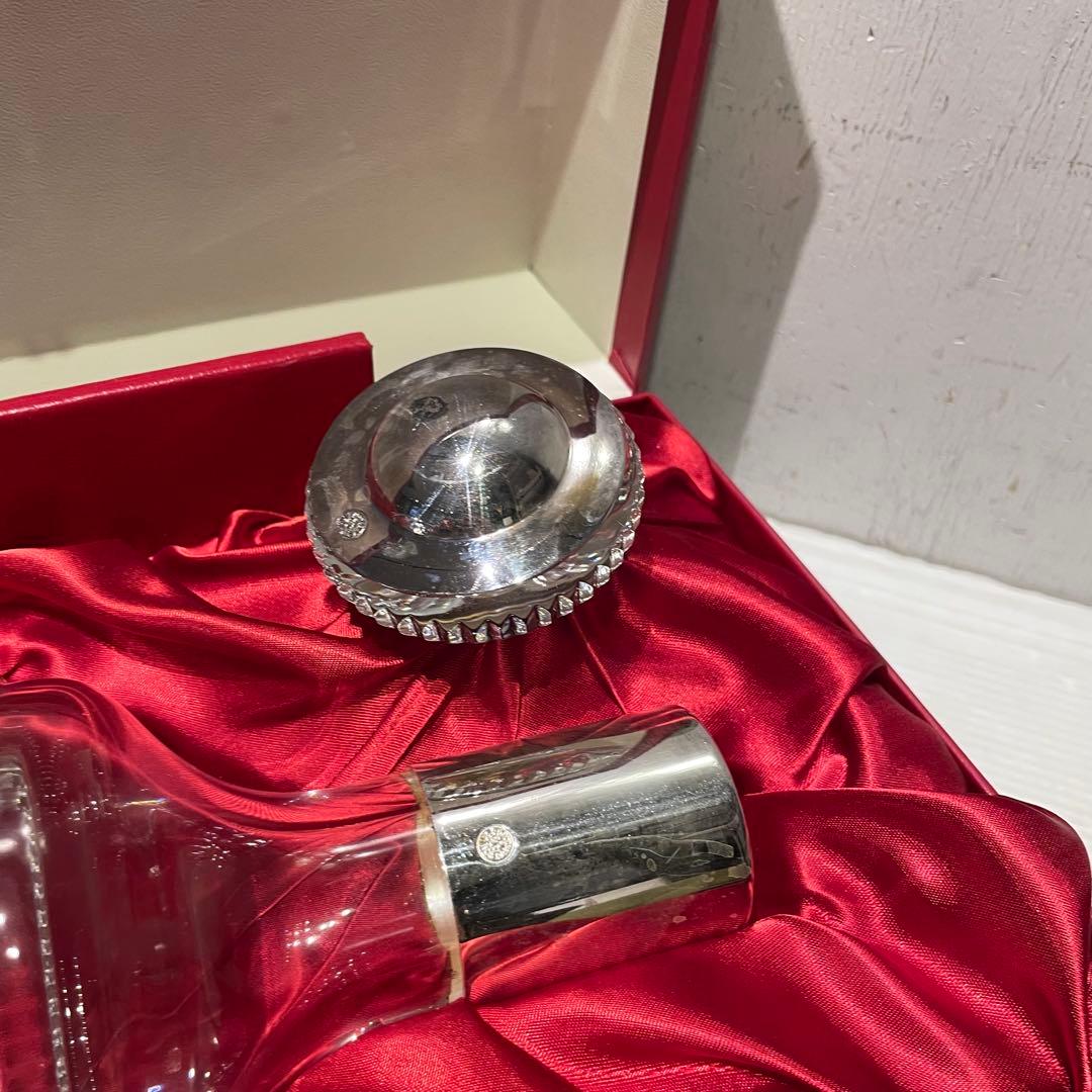 カミュ CAMUS バカラボトル シルバートップ 空瓶 化粧箱