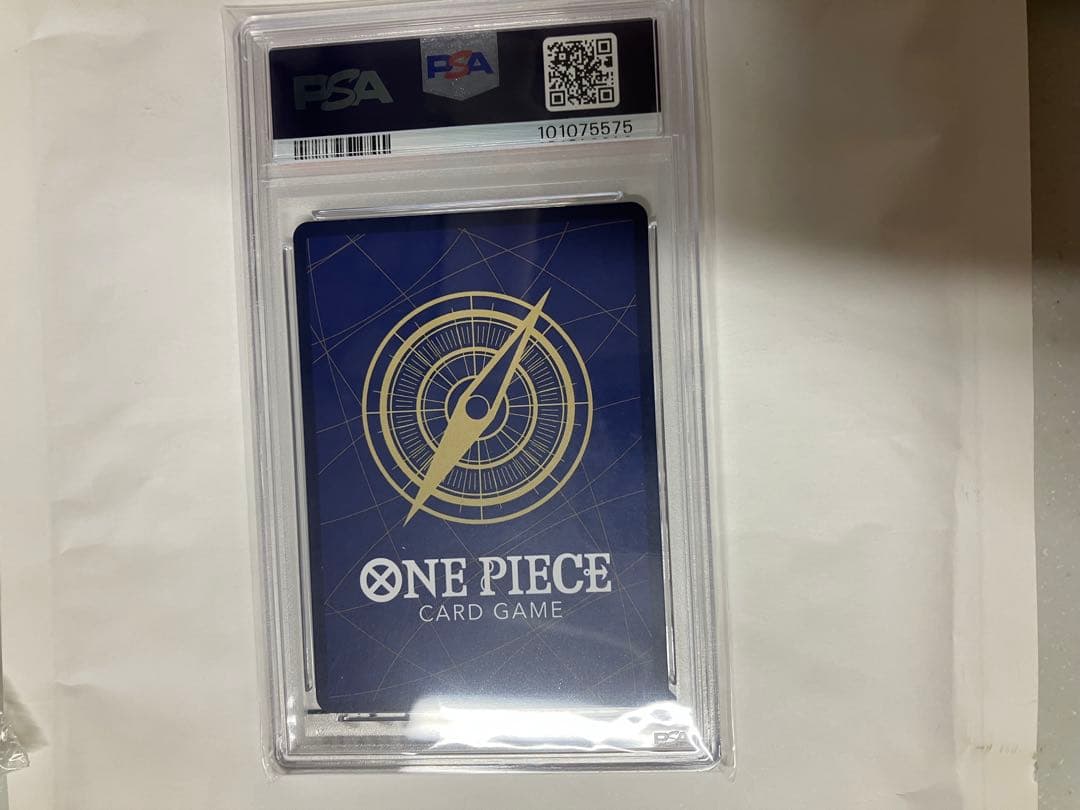 ワンピース カードゲーム ONE PIECE MONKEY D. LUFFY WANTED PSA10