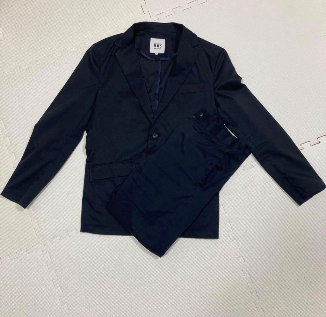 WWS ワークウェアスーツ×EDIFICE×ANA ネイビー
