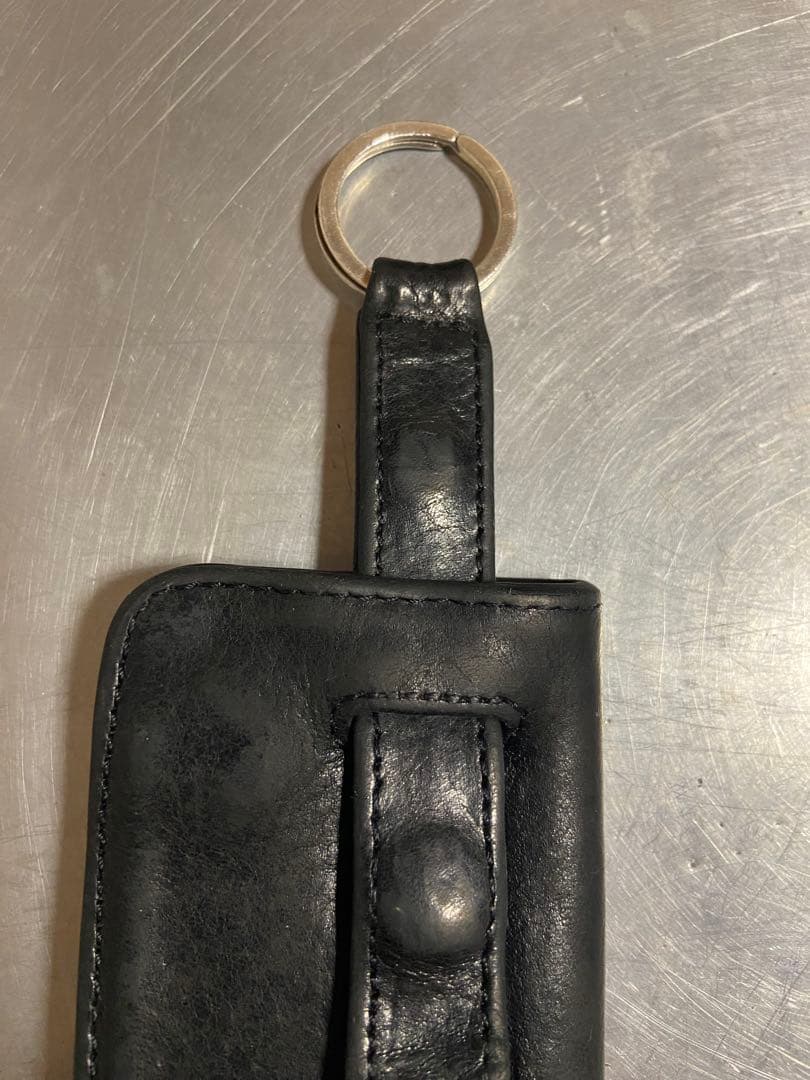 CHROME HEARTS クロムハーツ　クロスボールボタン　レザーキーケース