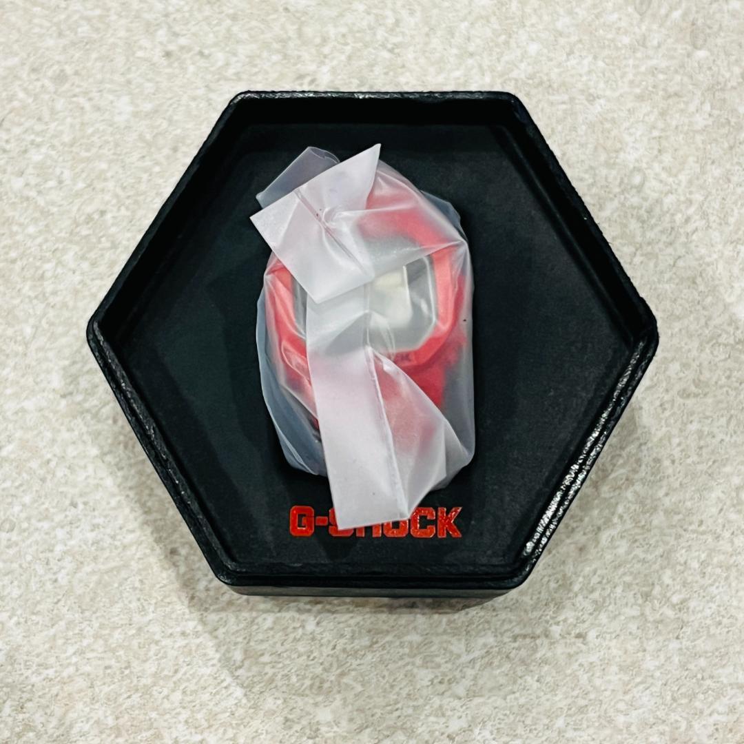 CASIO G-SHOCK赤 リングウォッチ ナノ DWN-5600-4JR