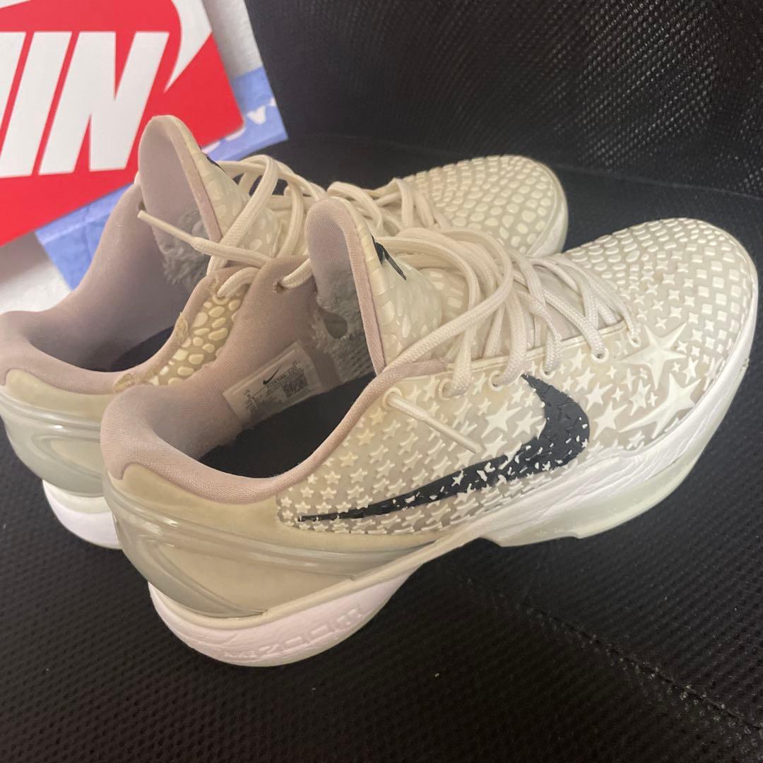 Nike バスケットボールシューズ ホワイト/ブラックコービー6プロトロ