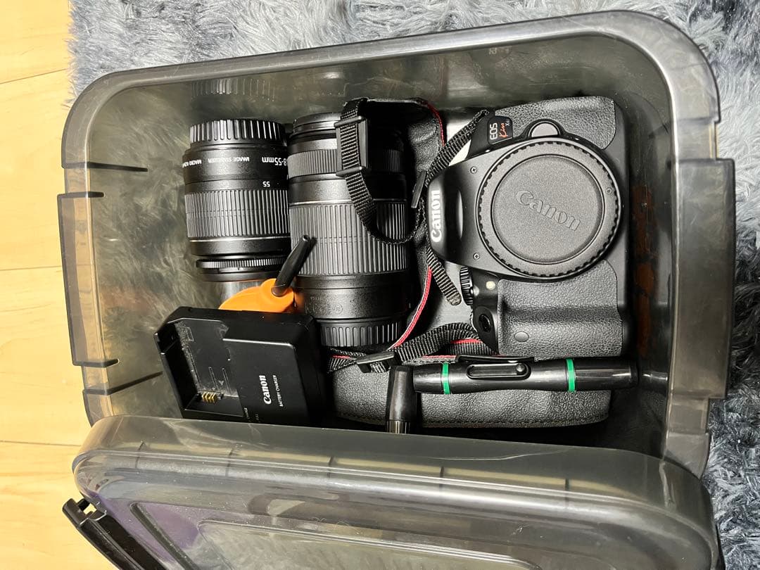 Canon Eos kiss x6iデジタル一眼レフカメラ ダブルズームキット