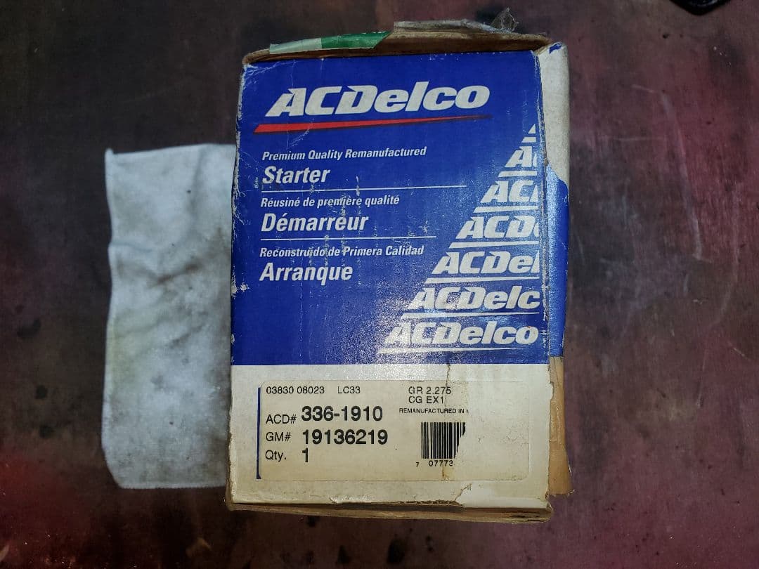 ACDelco スターター　セルモーター　サバーバン 336-1910