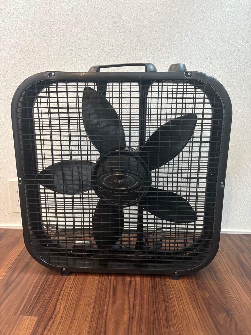 【新品未使用】‎LASKO ブラック サーキュレーター ボックスファン