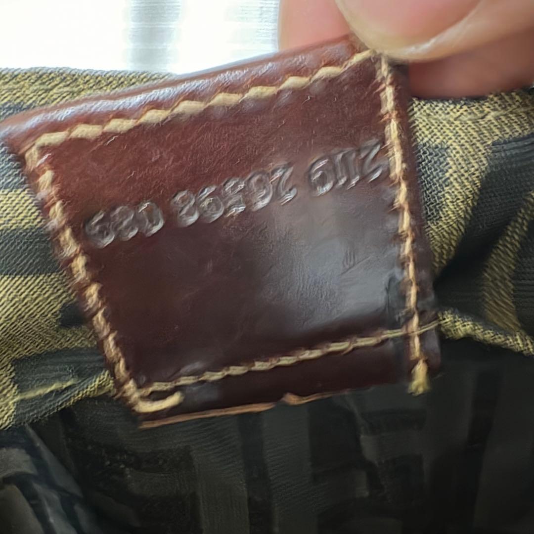 ア*キ様 FENDI フェンディ ズッカ柄 トートバッグ ハンドバッグ バケツ