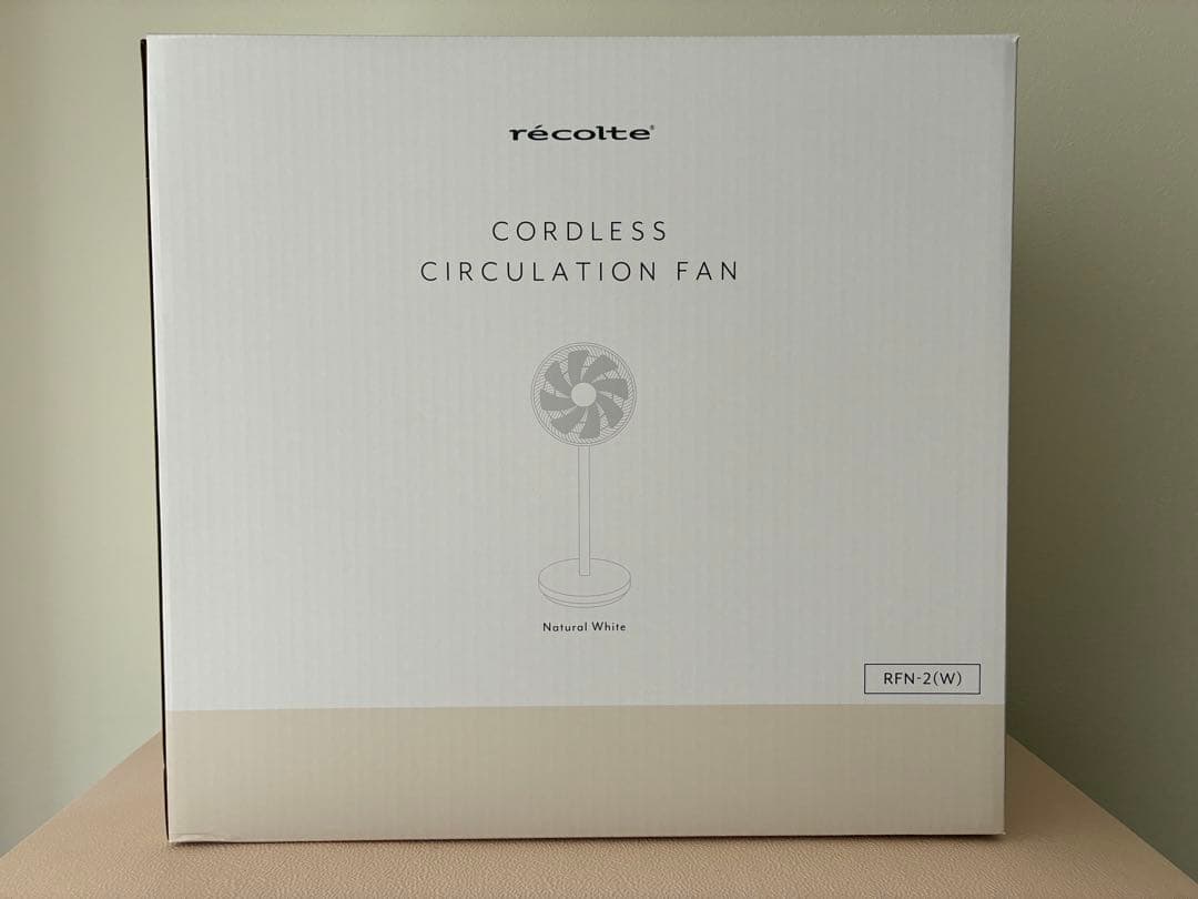 新品最新型】récolte コードレスサーキュレーションファン RFN-2 W