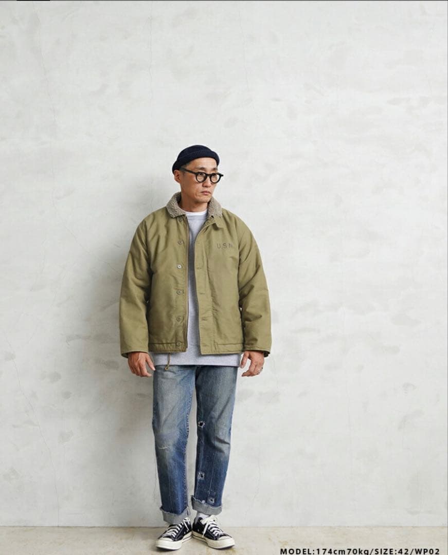 WAIPER N-1 DECK JACKET 42サイズ