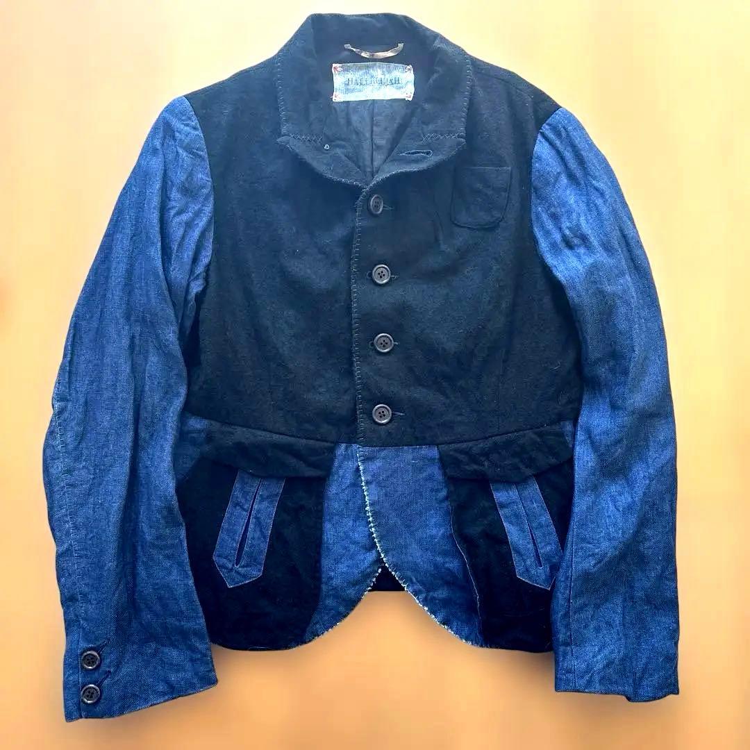 hallelujah テーラードジャケット　ハレルヤ　ウール　リネン