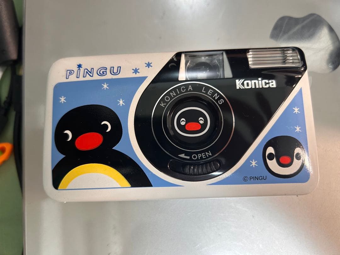 Konica K mini Pingu 希少動作品可愛いフィルムカメラ