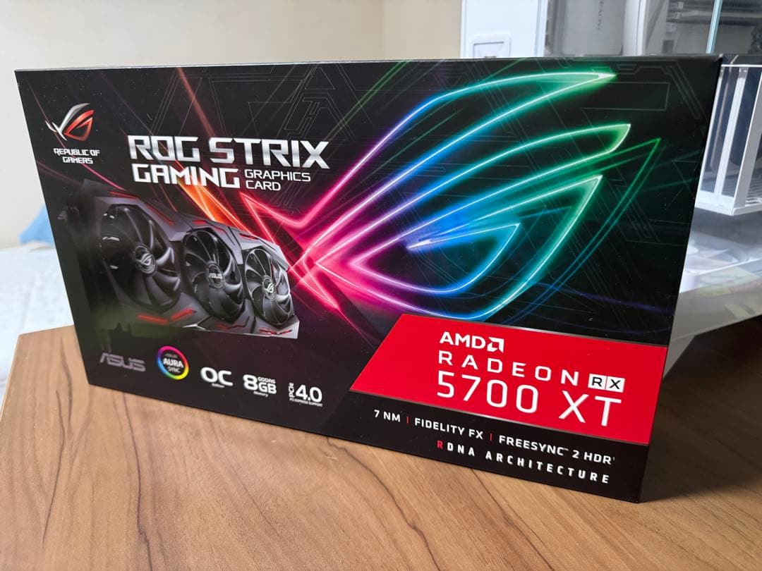 【ASUS】ROG-STRIX RX5700XT【GPU】