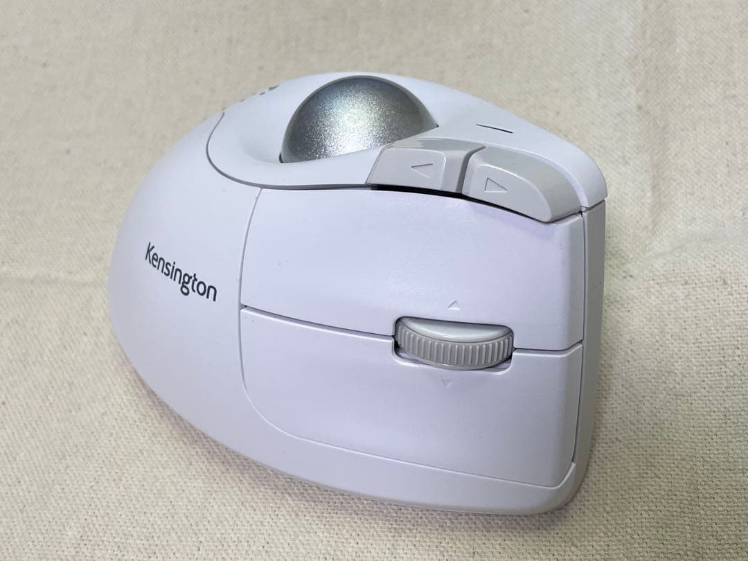 Kensington ワイヤレストラックボールマウス ホワイト