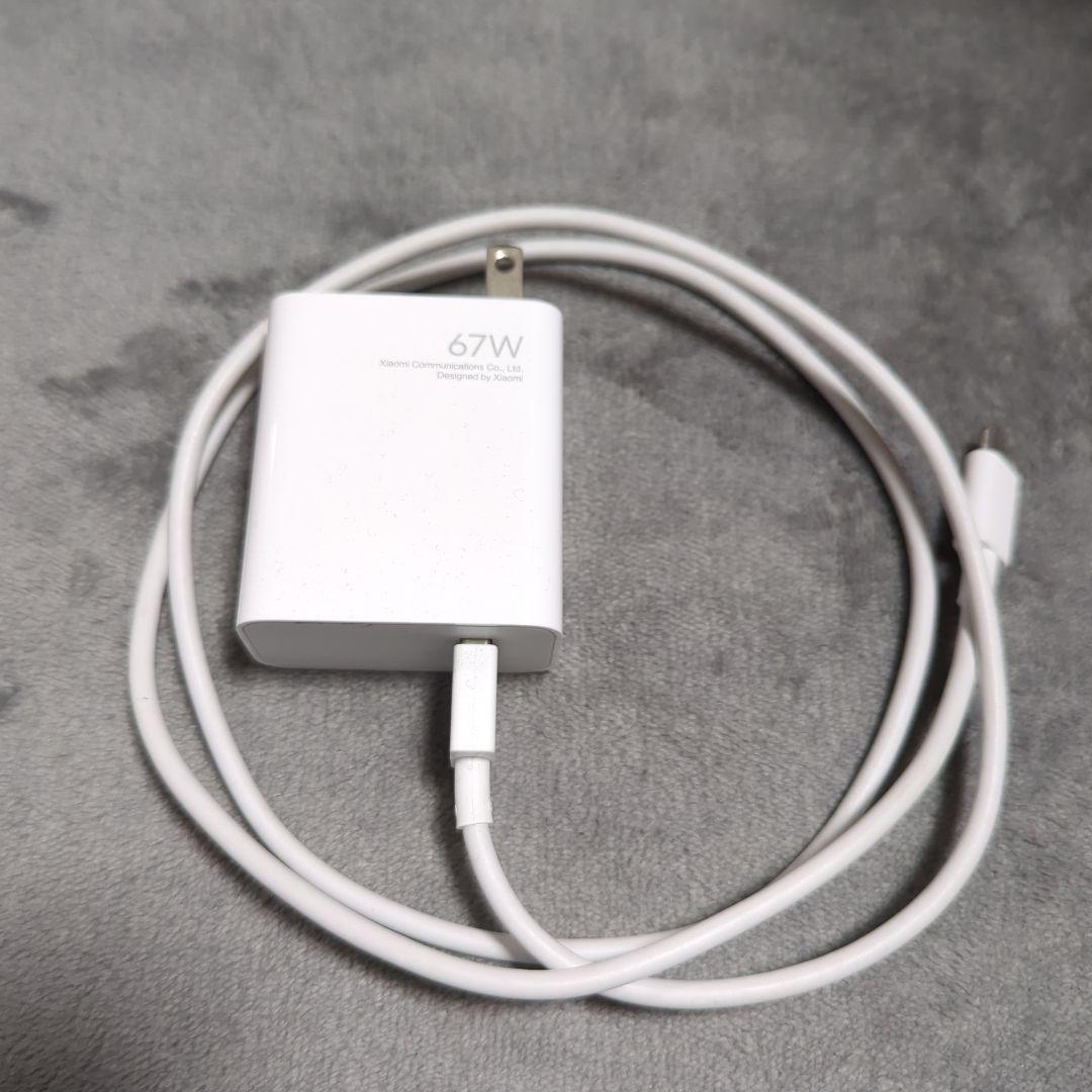 【国内版】Redmi Note 11 Pro 5G 67W充電器付き