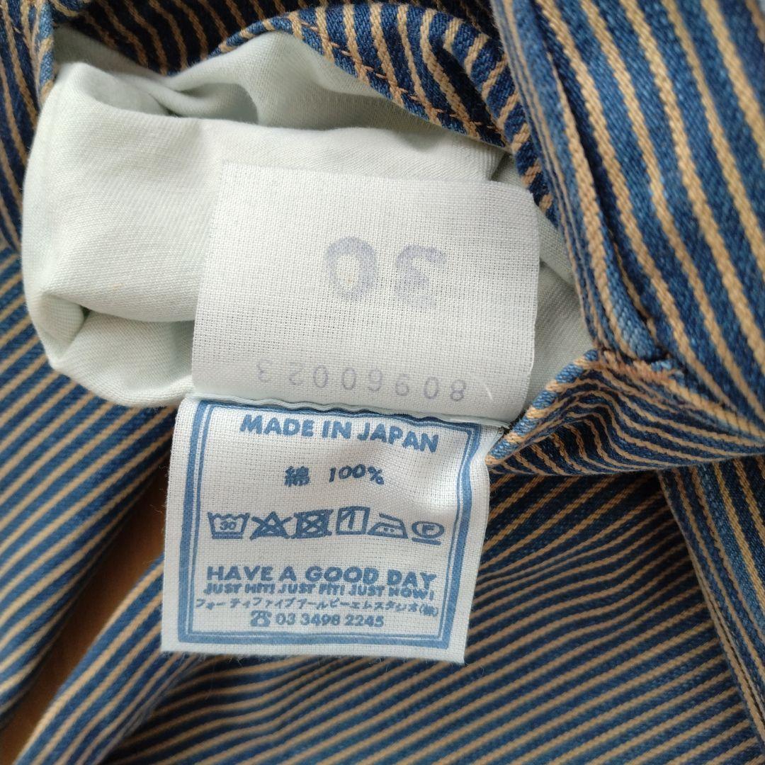 ［美品］45R モンブランヒッコリーの山ペインターパンツ（重） サイズ30