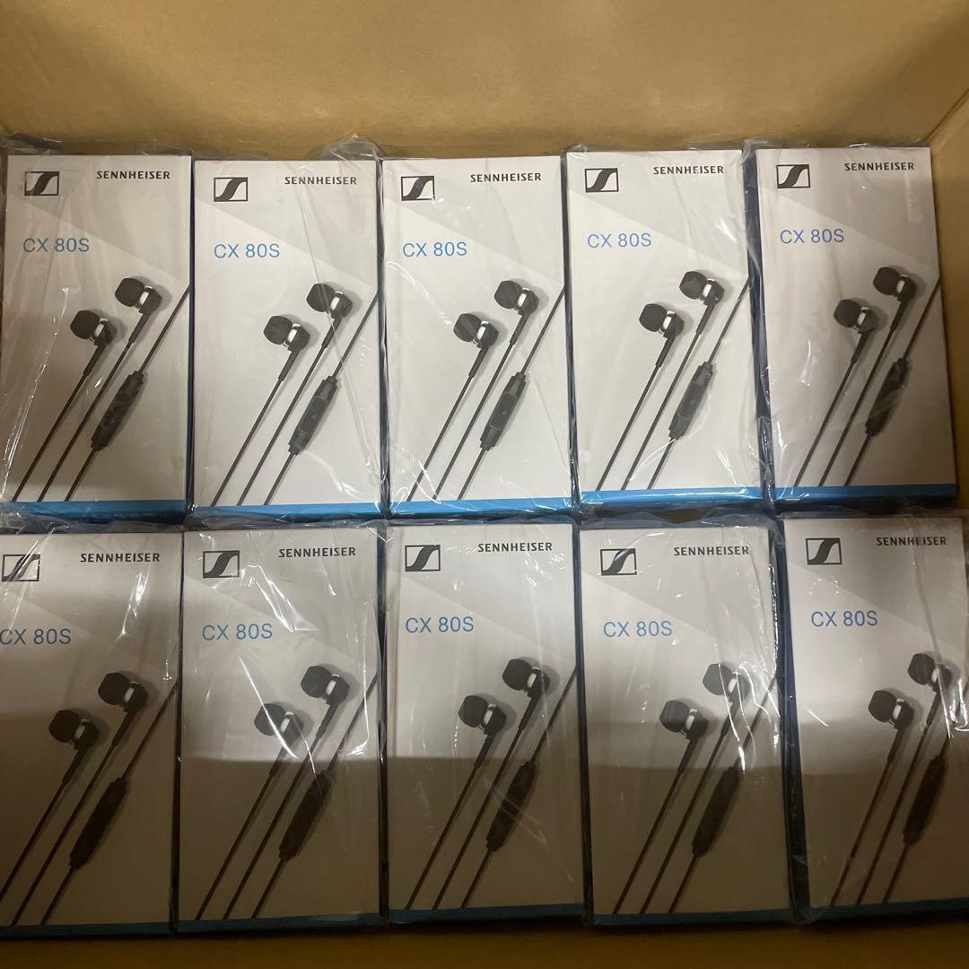 SENNHEISER有線イヤホン CX80S 4点