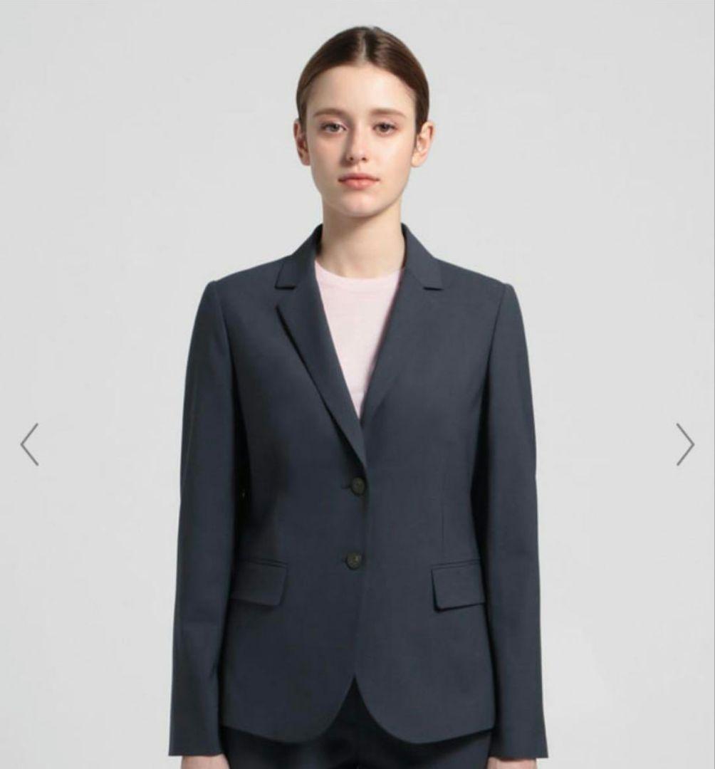 新品同様　セオリー　Theory　スーツ　セットアップ　ストレッチ　ネイビー　0