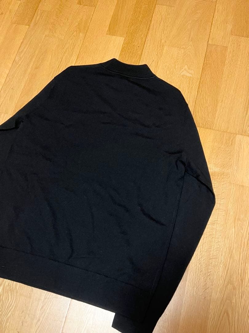 Dries Van Noten モックネックセーター L ブラック