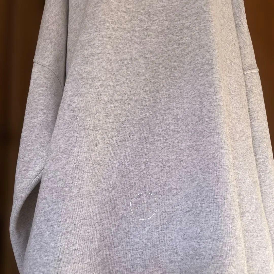 t*t様 バレンシアガ裏起毛ビッグシルエットパーカー　ユニセックス　カジュアル