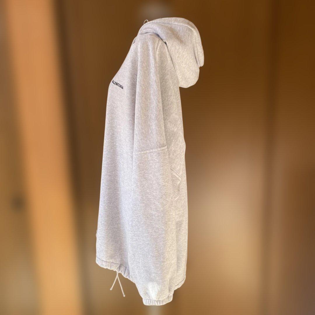 t*t様 バレンシアガ裏起毛ビッグシルエットパーカー　ユニセックス　カジュアル