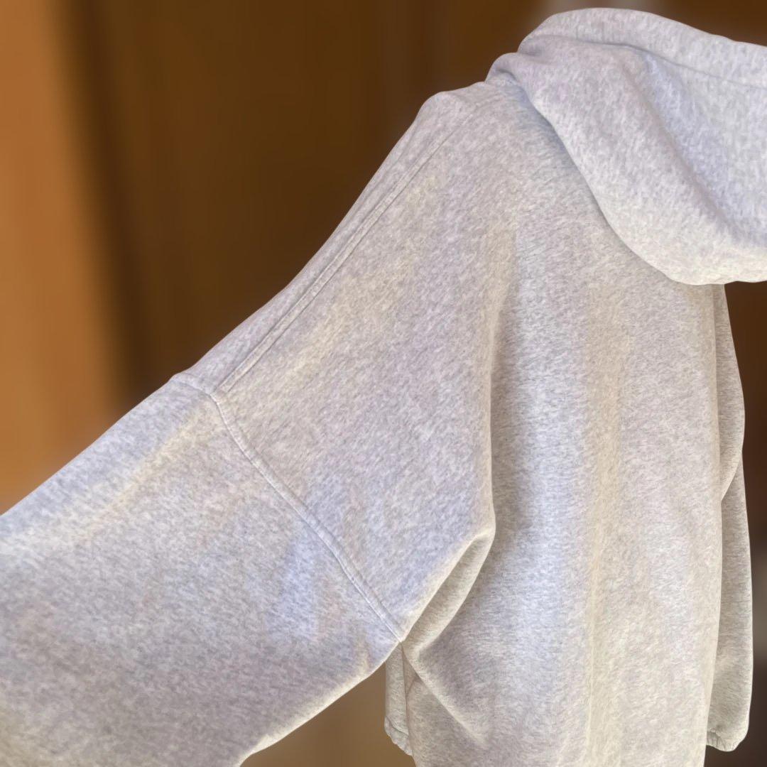 t*t様 バレンシアガ裏起毛ビッグシルエットパーカー　ユニセックス　カジュアル