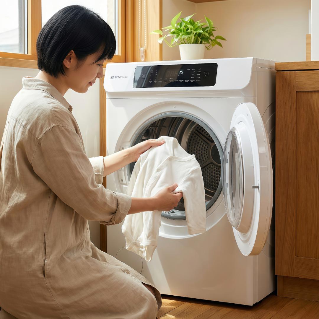 超人気✨！衣類乾燥機 8kg 家庭用 大容量 コンパクト設計 ドラム式 梅雨対策