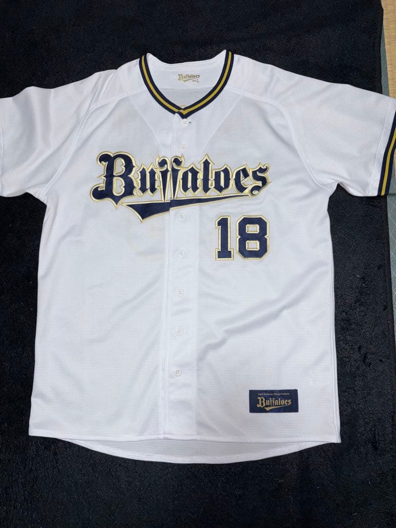 m*k様 オリックスバファローズ 山本由伸 ユニフォーム Lサイズ 刺繍 ホーム