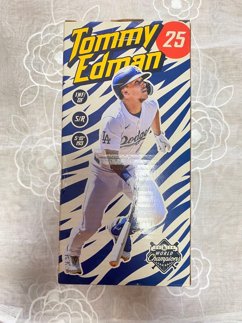 トミーエドマン ボブルヘッド 6月2日 球場配布品 非売品 限定品