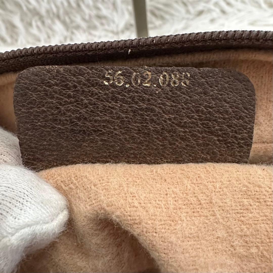 値下げ オールドグッチ GG 総柄 レザー ショルダーバッグ シェリーライン