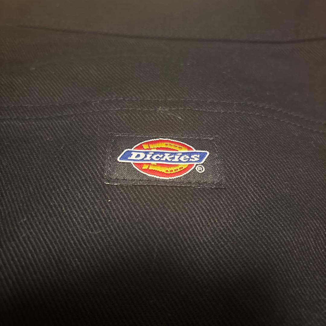 XLARGE × Dickies ブラックオーバーオール XL
