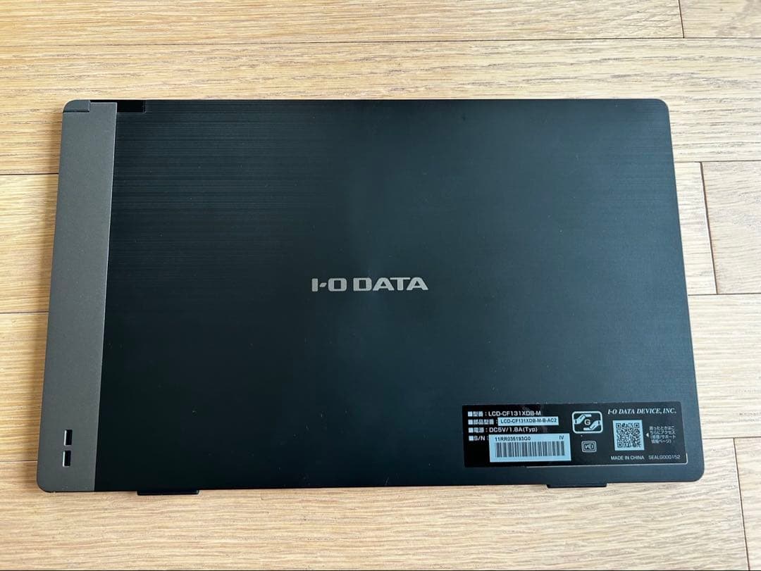 美品 箱あり I-O DATA モニター LCD-CF131XDB-M
