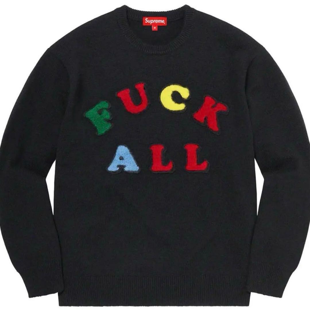 トップス Jamie Reid Supreme Fuck All Sweater