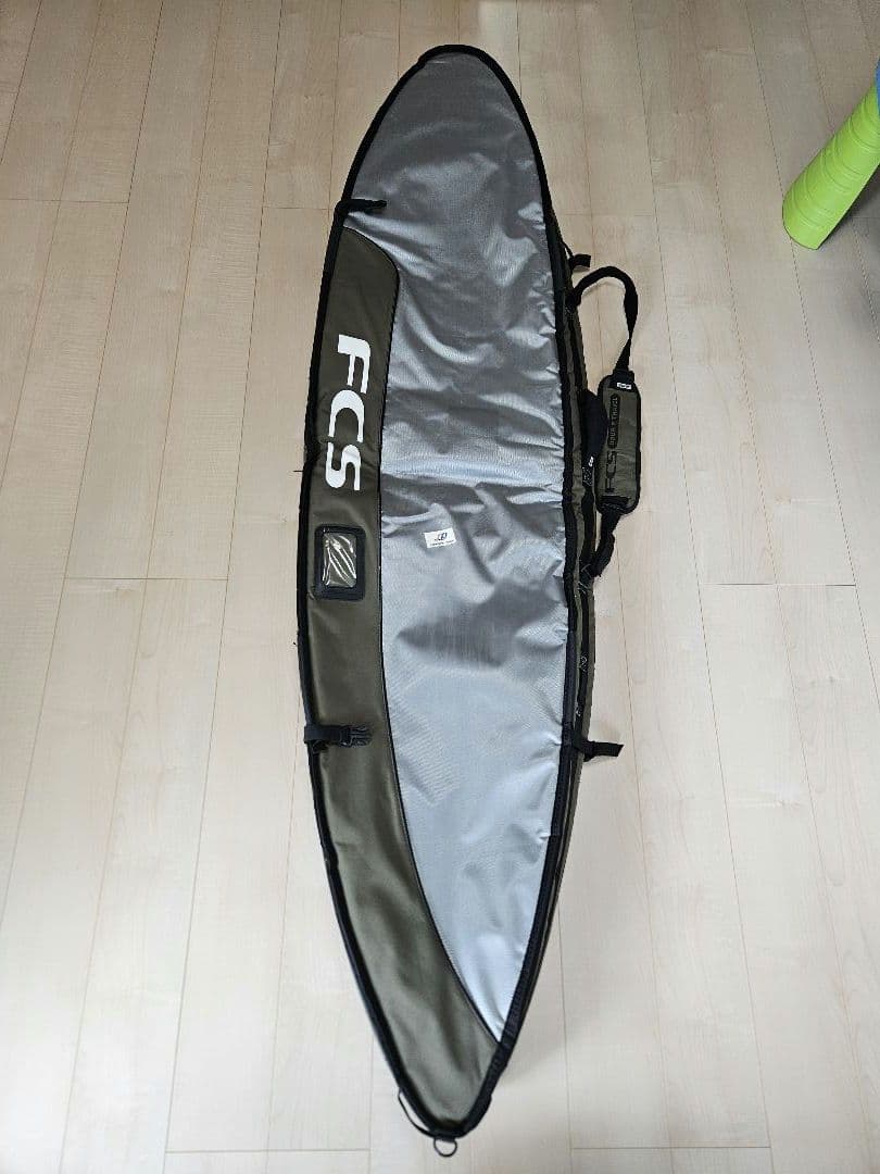 FCS　ショートボード トラベルハードケース 6'7\"　2枚用　カーキ